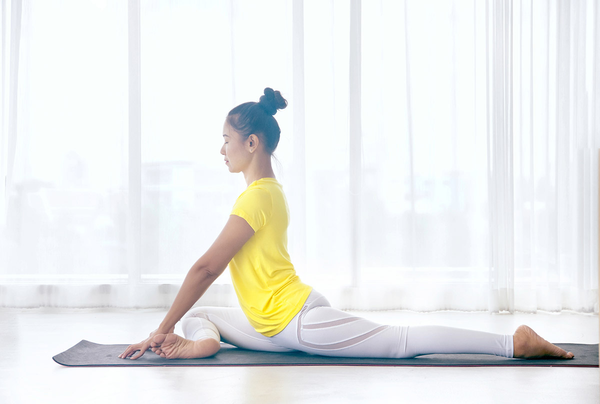 Yoga Pigeon Posture
