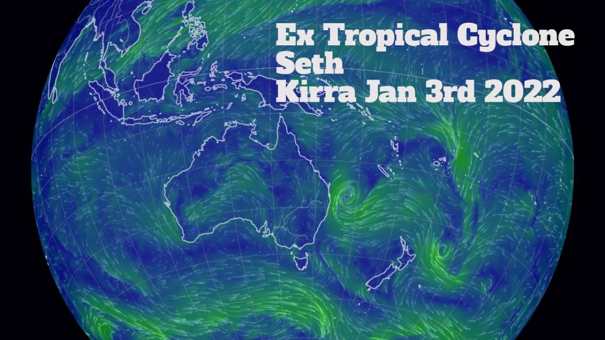 Kirra - Cyclone Seth January 3rd 2022